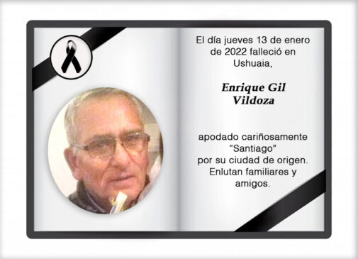 Fallecimiento | Enrique Gil Vildoza