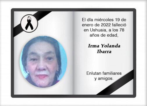 Fallecimiento | Irma Yolanda Ibarra