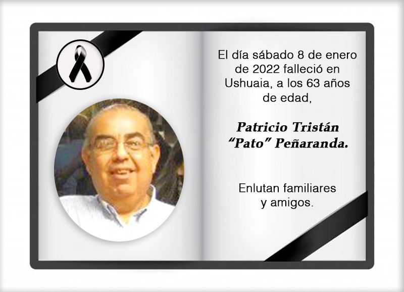 Fallecimiento | Patricio Tristán “Pato” Peñaranda