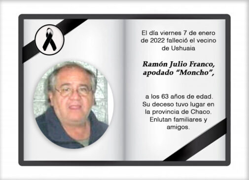 Fallecimiento | Ramón Julio Franco, apodado “Moncho”