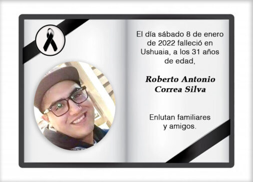 Fallecimiento | Roberto Antonio Correa Silva
