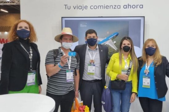 Promocionan a Ushuaia como destino en la Feria Vitrina Turística 2022 en Bogotá
