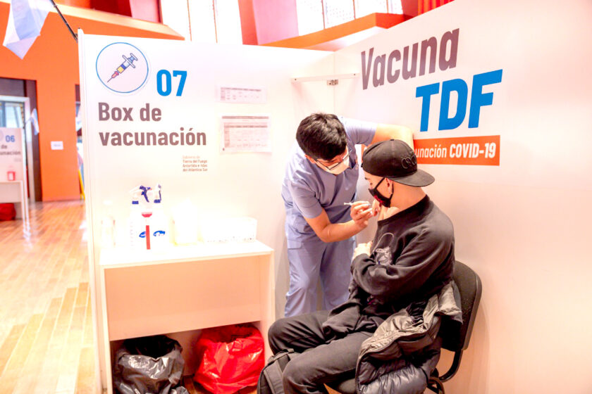 Vacunación a libre demanda en Ushuaia