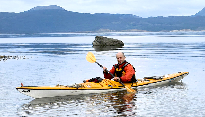 Continúa desaparecido un kayakista de Ushuaia en las aguas de Moat