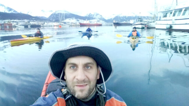  Continúa desaparecido un kayakista de Ushuaia en las aguas de Moat
