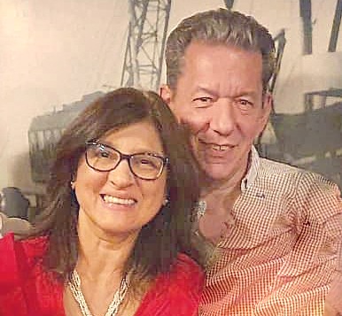 Livio Fernández Alzogaray y su esposa, Ana Pereyra.