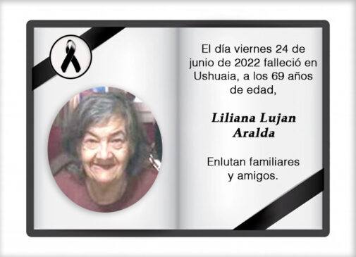 Fallecimiento | Liliana Lujan Aralda