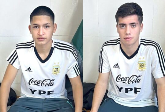 Espinoza y Riquelme entrenaron en Ezeiza