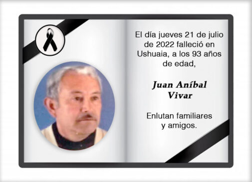 Fallecimiento | Juan Aníbal Vivar