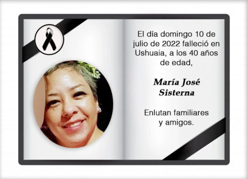 Fallecimiento | María José Sisterna