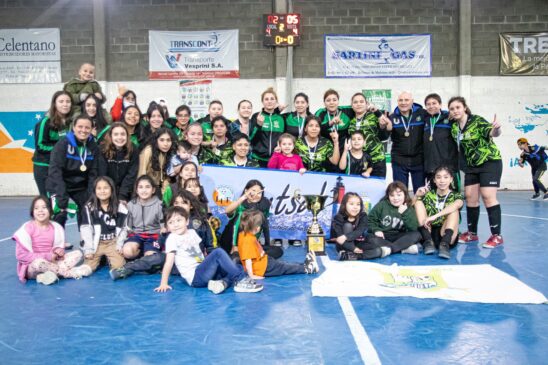 Escuela Municipal, las campeonas de la Copa Ushuaia