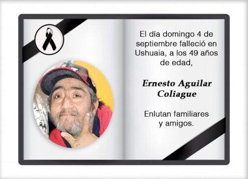 Fallecimiento | Ernesto Aguilar Coliague