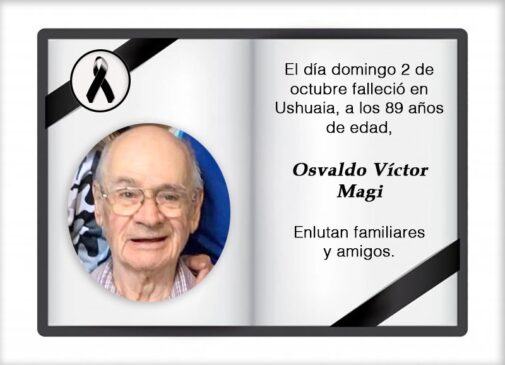 Fallecimiento | Osvaldo Victor Magi