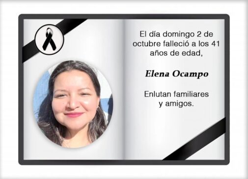 Fallecimiento | Elena Ocampo