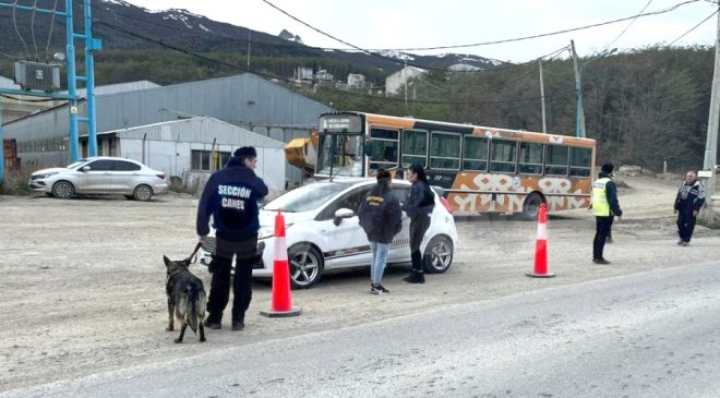 Siete detenidos por intentar ingresar 1 kg de cocaína a Ushuaia