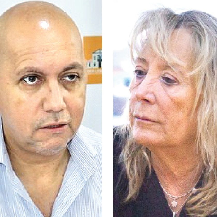 Villegas acusó a Chaperón de no dar explicaciones y ella a él de ser “un tirapiedras”
