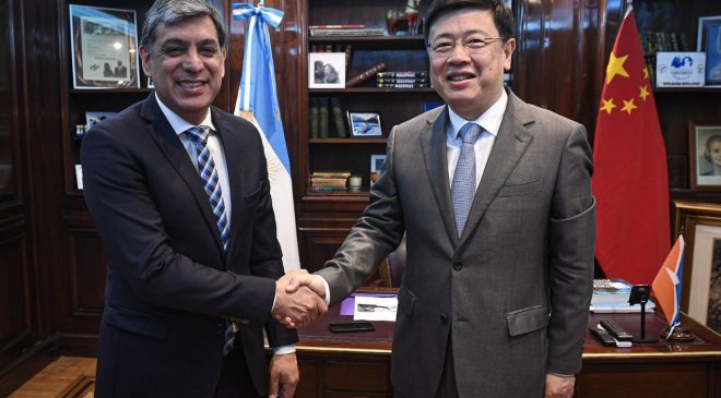 Rodríguez agradeció a China “por apoyar nuestro reclamo por las Islas Malvinas”