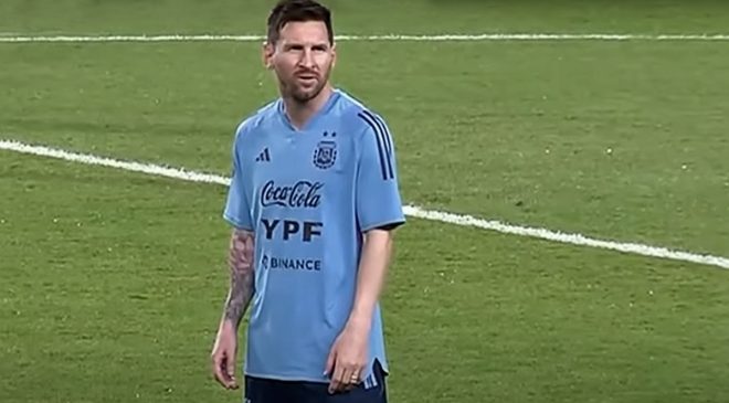 Messi despierta fanatismo en Abu Dhabi
