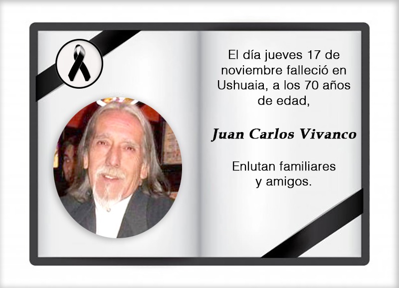Fallecimiento | Juan Carlos Vivanco