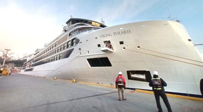 Pasajera estadounidense murió en un crucero antártico que regresaba a Ushuaia