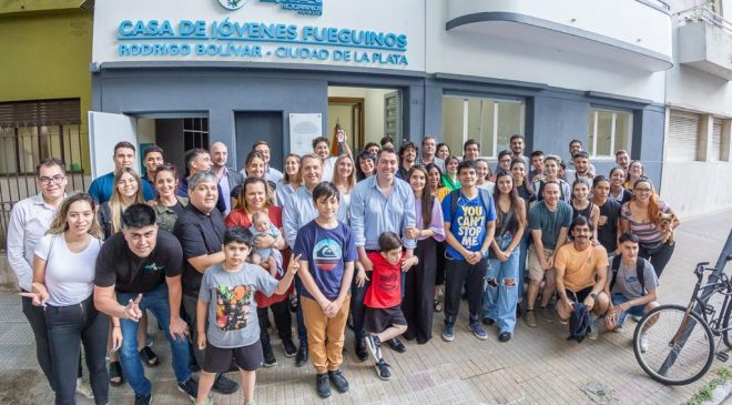 El intendente Pérez reinauguró la Casa “Rodrigo Bolívar” en La Plata