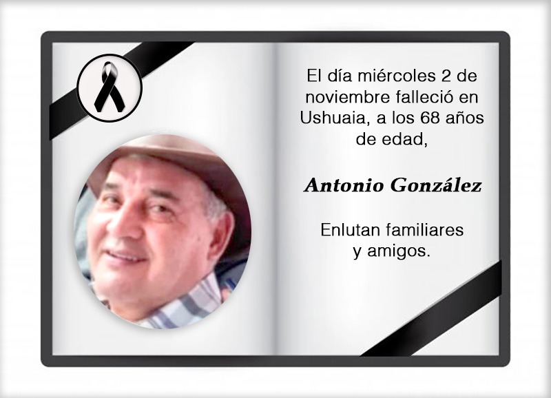 Fallecimiento | Antonio González