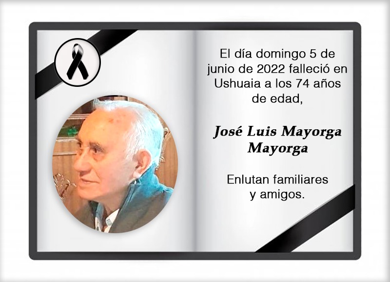 Fallecimiento | José Luis Mayorga Mayorga