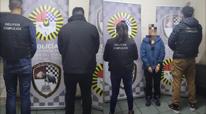 Pareja colombiana fue detenida en Ushuaia por estafa
