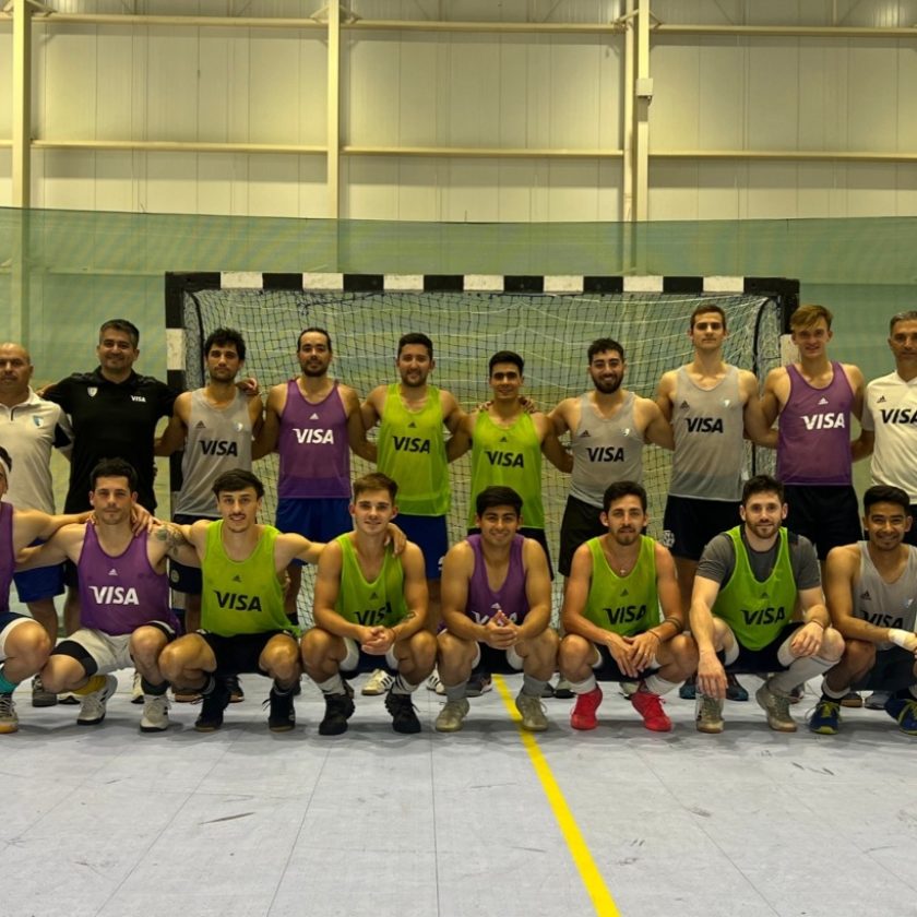 Los fueguinos entrenan con el seleccionado argentino en Buenos Aires