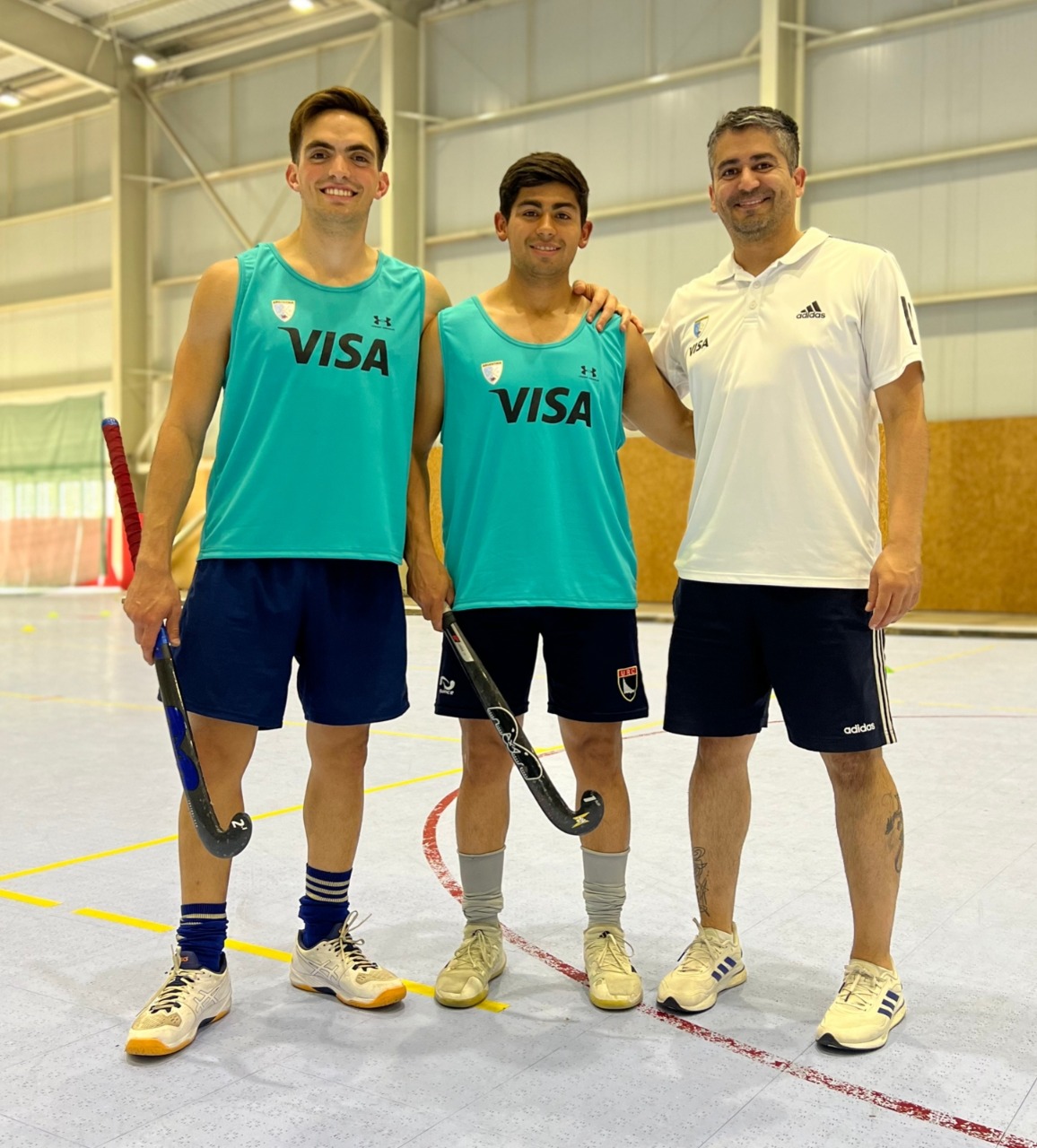  Los fueguinos entrenan con el seleccionado argentino en Buenos Aires