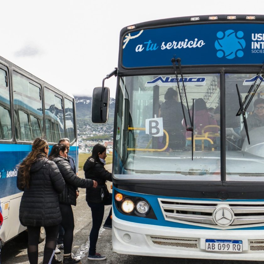 Ushuaia es el segundo lugar del país con el boleto de colectivo más barato