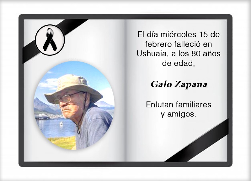 Fallecimiento | Galo Zapana