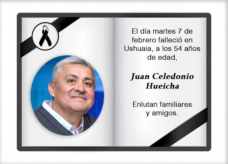 Fallecimiento | Juan Celedonio Hueicha