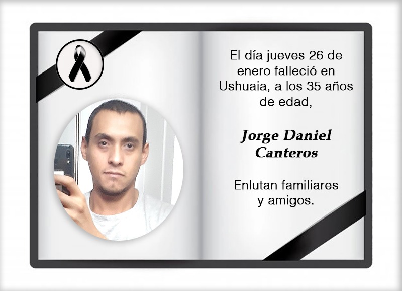 Fallecimiento | Jorge Daniel Canteros