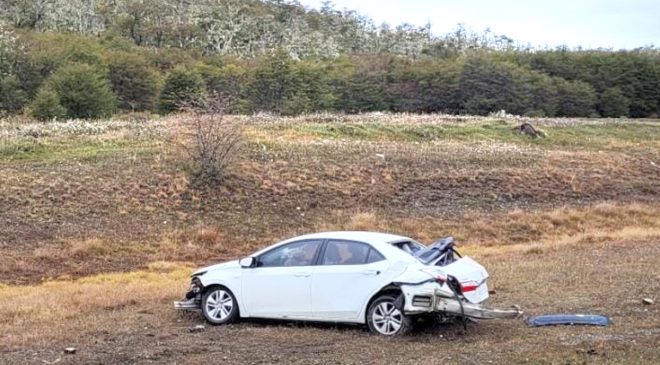 Varias personas heridas tras violento choque en la Ruta 3