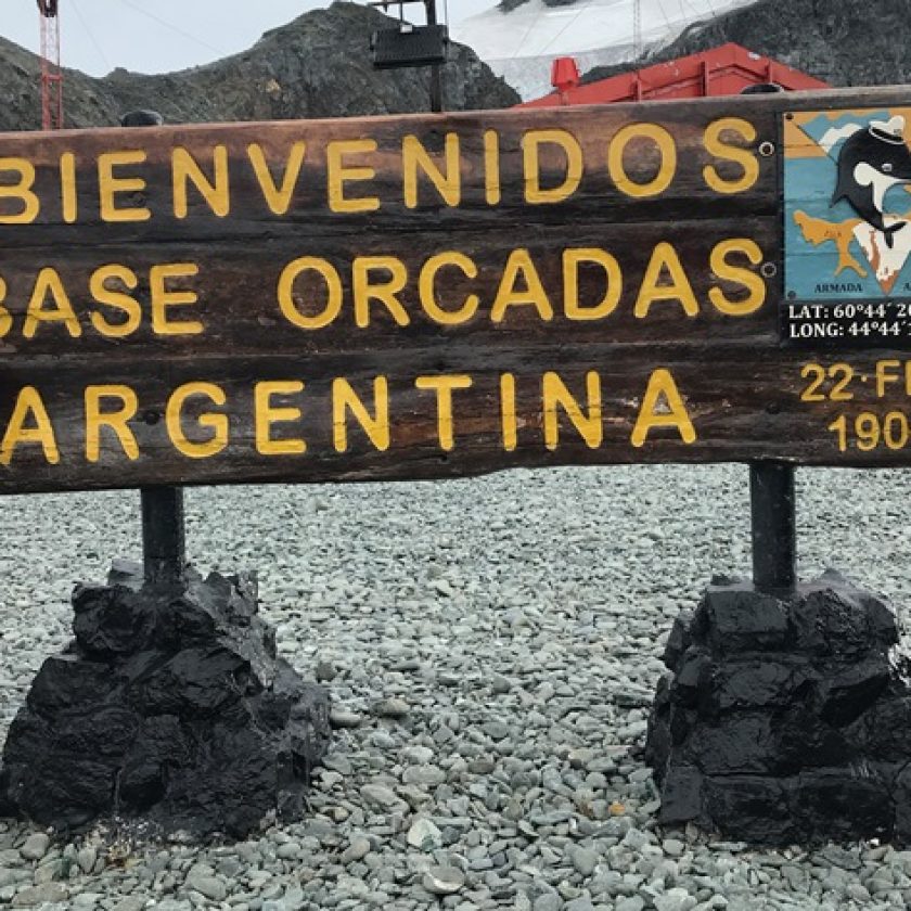 Guardaparques nacionales arribaron a la Base Conjunta Antártica Orcadas