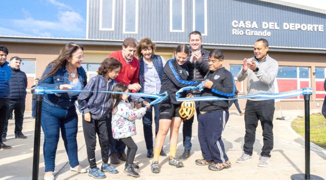Quedó inaugurada la Casa del Deporte en Margen Sur