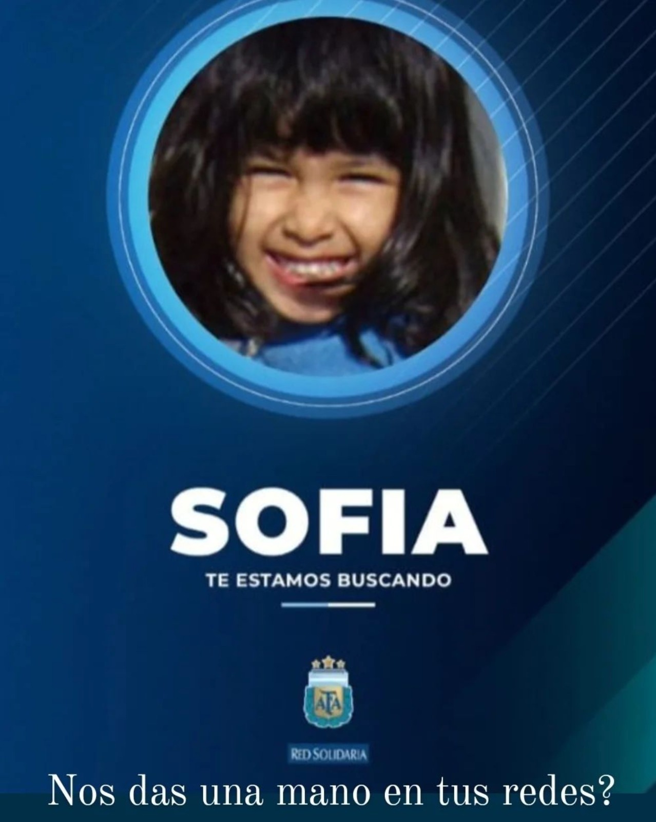  Sofía y otros 98 chicos en la pantalla futbolera