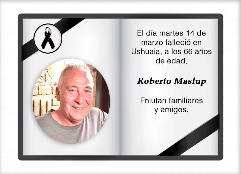 Fallecimiento | Roberto Maslup