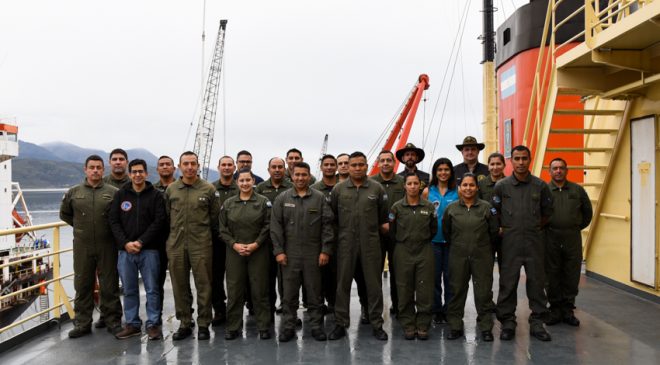 Guardaparques nacionales arribaron a la Base Conjunta Antártica Orcadas