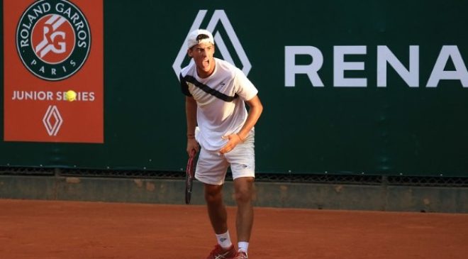 Debut soñado para “Valu” Garay en el Roland Garros Serie Junior