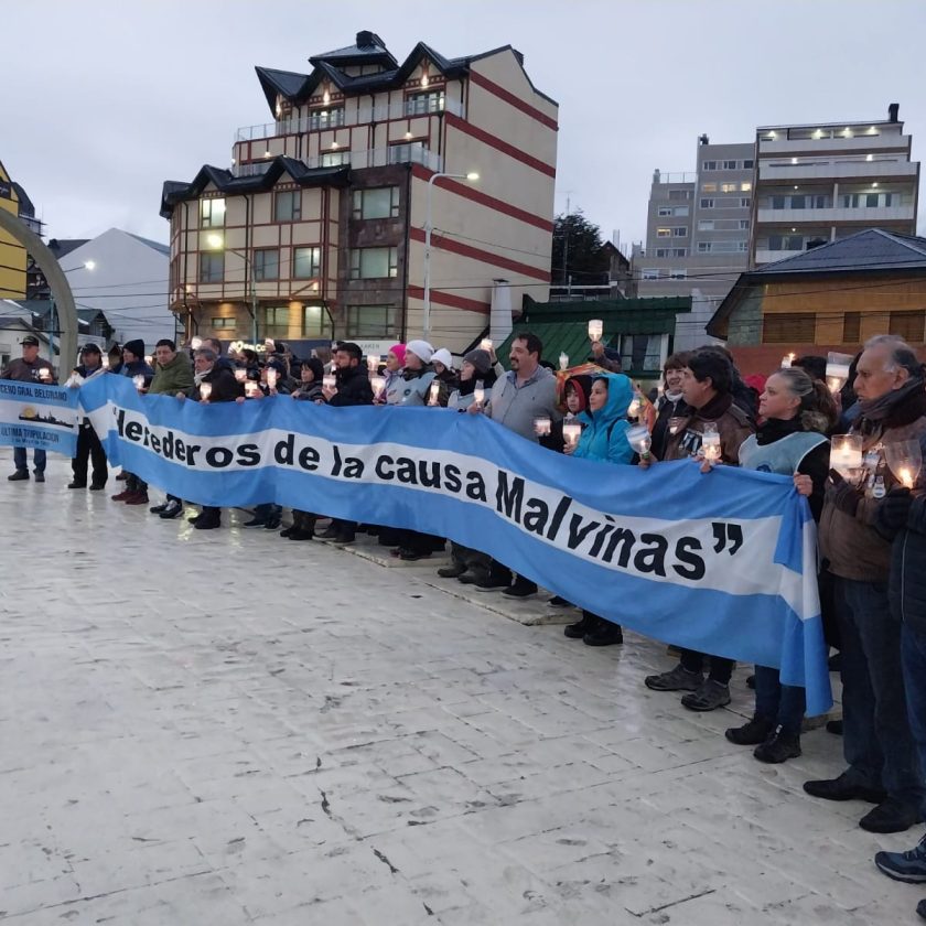 “Herederos de la Causa Malvinas” honraron a los 649 héroes caídos