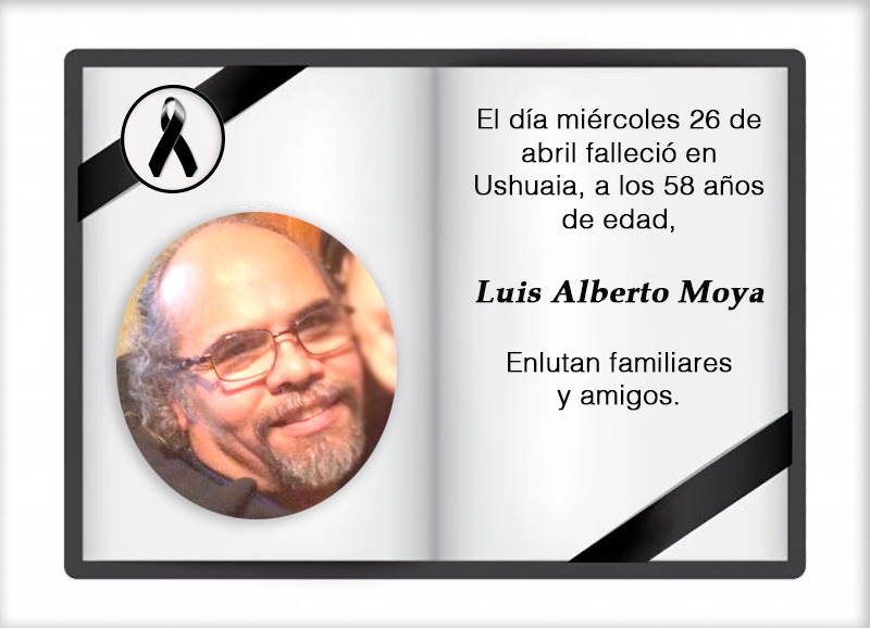 Fallecimiento | Luis Alberto Moya
