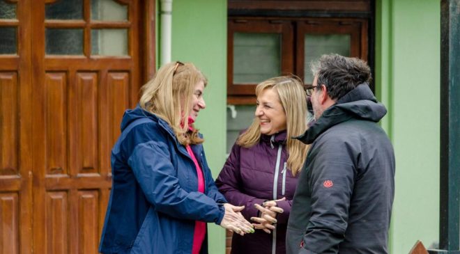Iniciaron los trabajos de pavimentación en el barrio Gendarmería