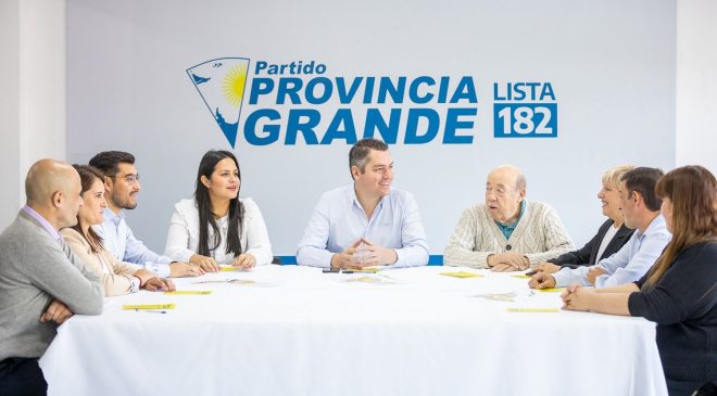 Pérez apoya a los candidatos a concejales del Partido Provincia Grande