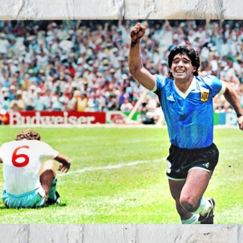 Malvinas, Maradona y futbol