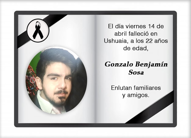 Fallecimiento | Gonzalo Benjamín Sosa