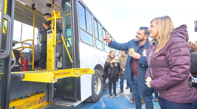 Personas en sillas de ruedas podrán viajar en colectivo
