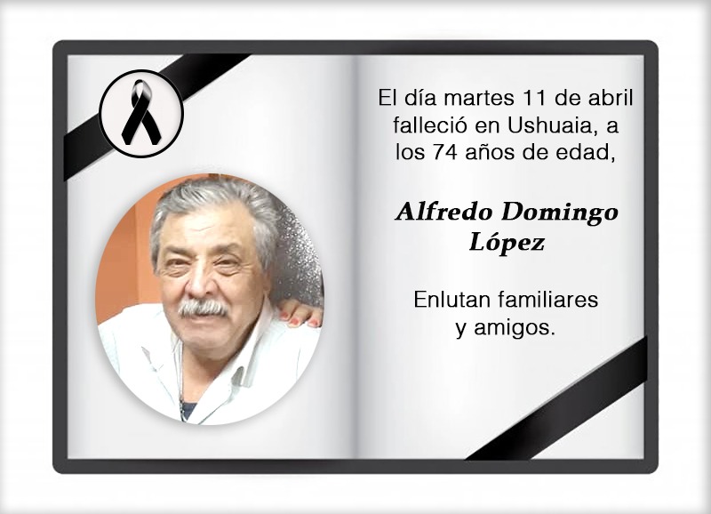 Fallecimiento | Alfredo Domingo López