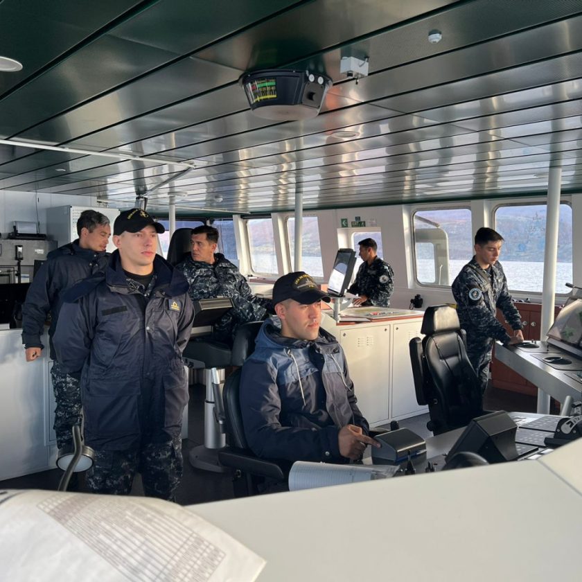 El Comando Conjunto Marítimo inicia una nueva patrulla de vigilancia y control en el espacio marítimo
